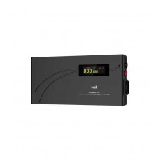 Stabilizator automat de tensiune cu releu 1000VA orizontal Well AVR-REL-SLIMPOWER1000-WL