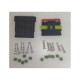 Set conectori cablu Superseal 1.5 tata-mama mufa 6 pin +12 pini inclusi + 12 garnituri incluse IP67 TE Connectivity 282108-1-SET