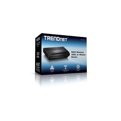 Router N300 Wireless ADSL 2/2 +modem Trendnet