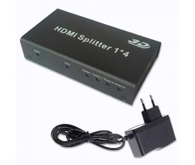 Splitter HDMI cu 4x HDMI iesire