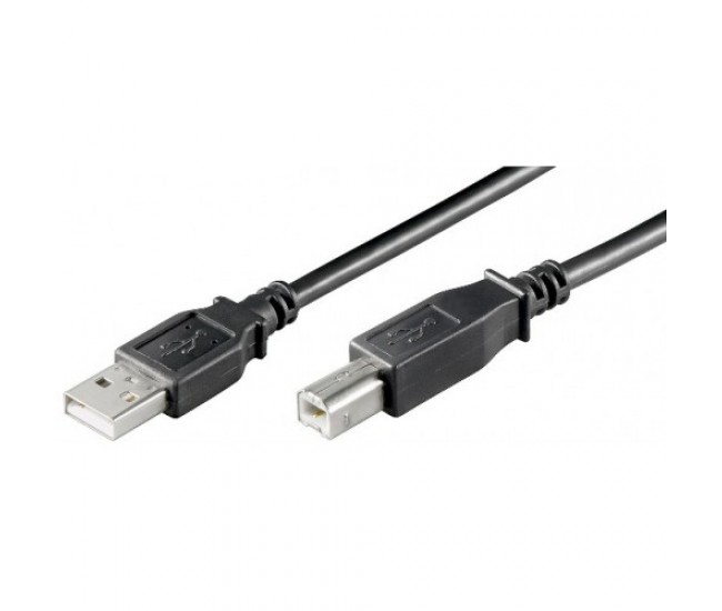 Cablu imprimanta USB 1.8m USB A la USB B Hi-Speed cupru Goobay