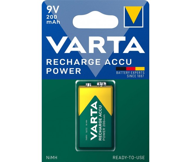 Acumulator Varta 9V 200mAh