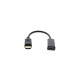 Cablu adaptor HDMI mama - Displayport tata 0.2m Well