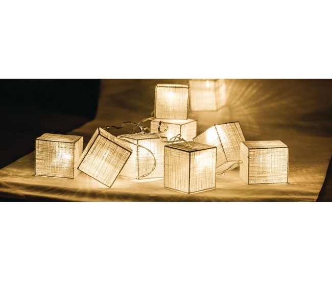 String Light Square 10 LED sir HQ