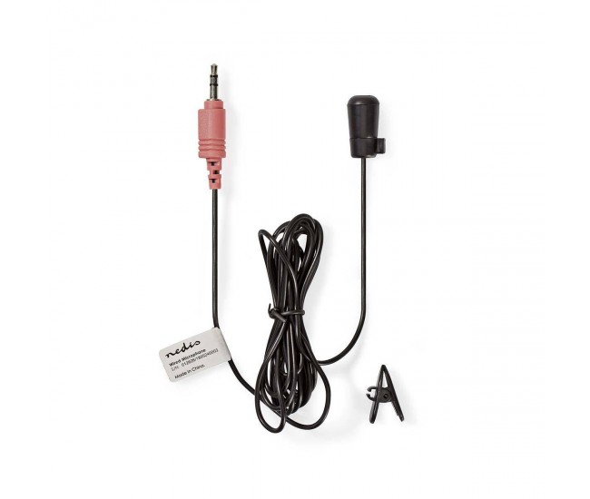 Microfon lavaliera cu clip 3.5 mm Jack Nedis