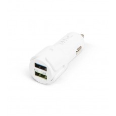 Adaptor auto bricheta 12-24V - 2x USB 2.4A alb 54931WH M`N`C