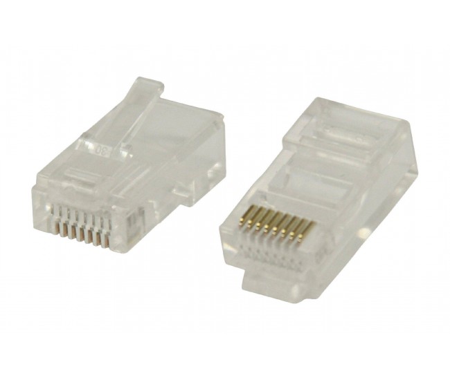 Mufa RJ45 CAT5 transparent tata 5buc Valueline