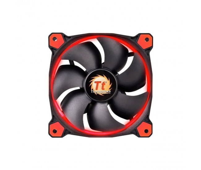 Ventilator Thermaltake Riing 12 High Static Pressure 120mm iluminare rosie