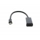 Cablu adaptor HDMI mama - mini Displayport tata 15cm Well