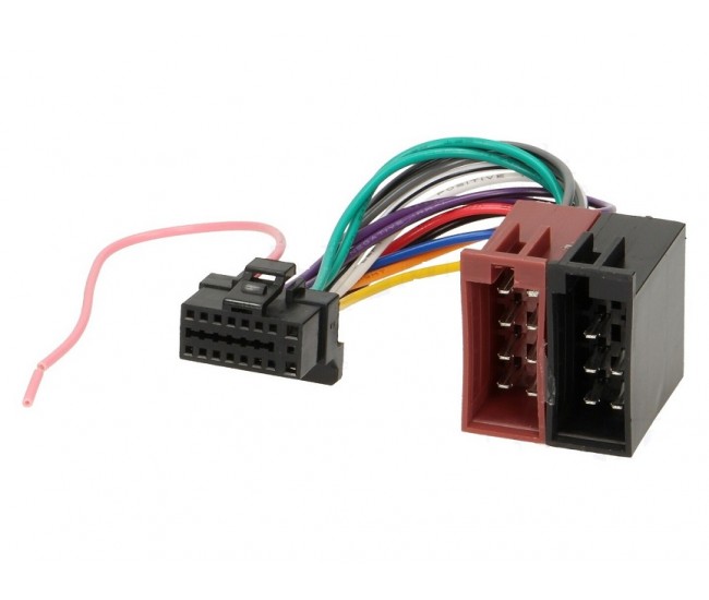 Cablu adaptor auto radio conector ISO - Alpine 16 pini 4CARMEDIA ZRS-74