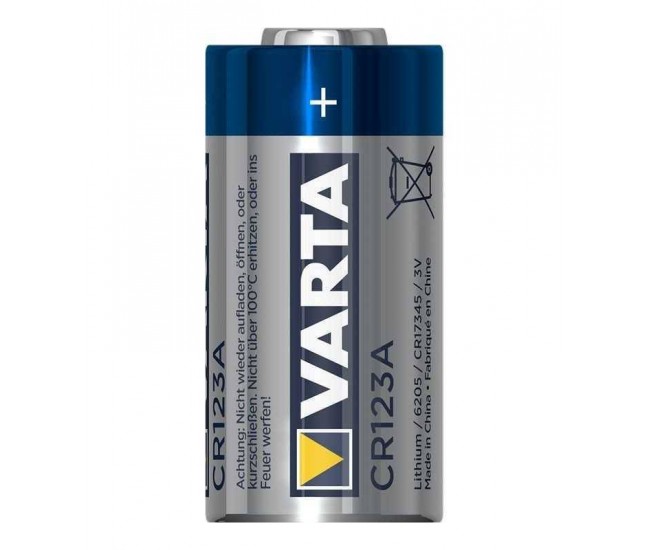 Baterie CR123A Varta lithium 3V 1600mA