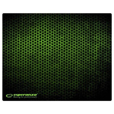 Mouse Pad Gaming verde 30x24cm Esperanza