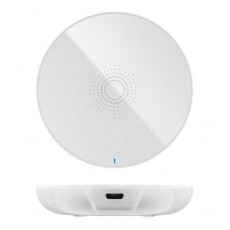 Incarcator fara fir wireless 5W 1A alb pentru dispozitive standard QI Goobay