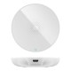 Incarcator fara fir wireless 5W 1A alb pentru dispozitive standard QI Goobay