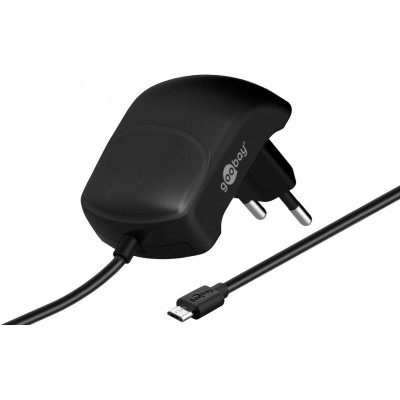 Alimentator 230V micro USB 2.1A negru Goobay