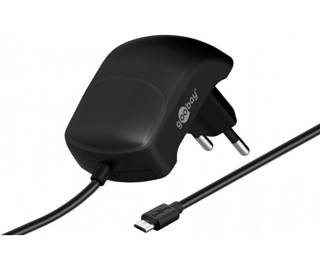 Alimentator 230V micro USB 2.1A negru Goobay