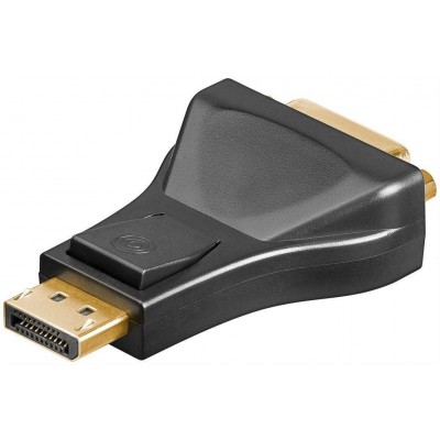 Adaptor DisplayPort 20 pini tata la DVI-I 24+5 mama v1.1 Goobay