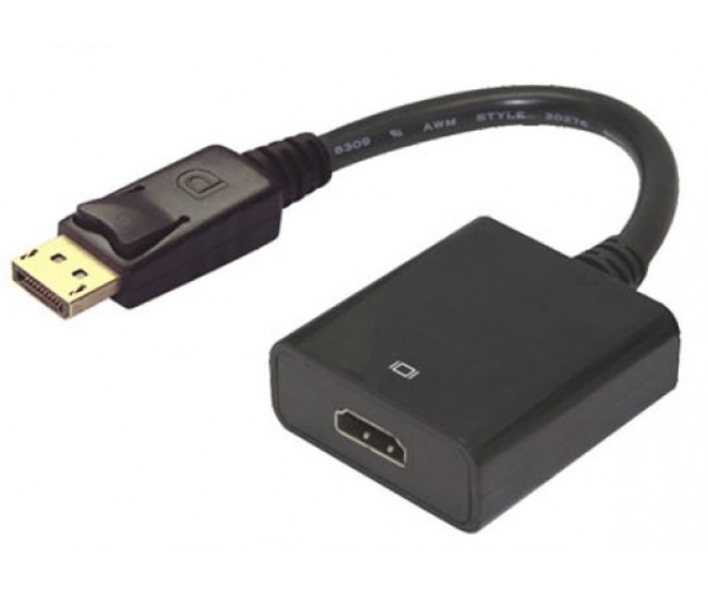 Cablu adaptor tata DisplayPort la HDMI mama 4K 60Hz