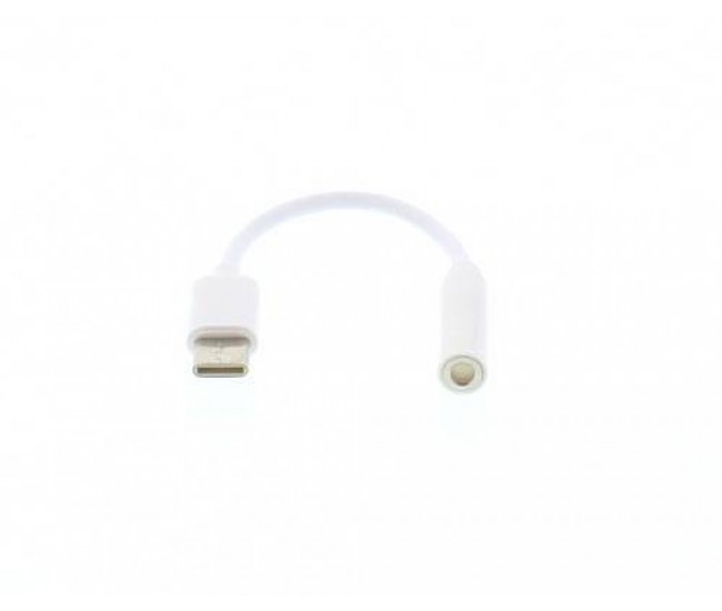 Cablu adaptor USB Type C tata - Jack 3.5 mm mama STEREO 11cm Well