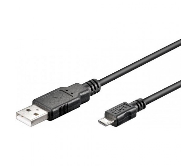 Cablu USB A tata la micro USB 60cm Goobay