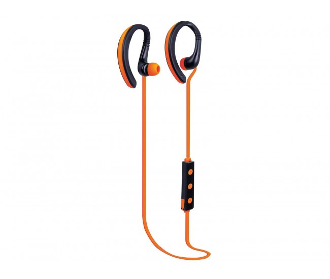 Casti sport Bluetooth cu microfon HMP 1215 BT portocaliu Trevi