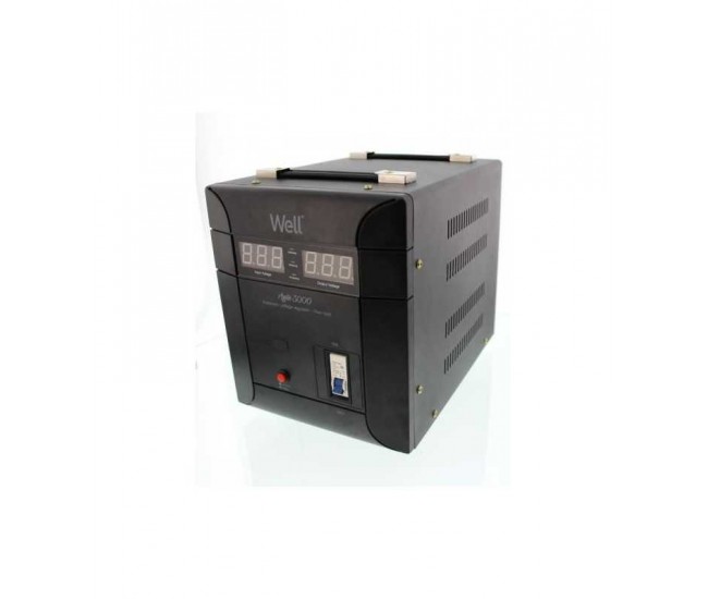 Stabilizator automat de tensiune Agile 3000VA/2100W Well