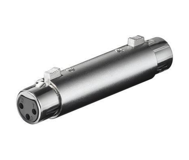 Adaptor prelungire XLR mama-mama Goobay