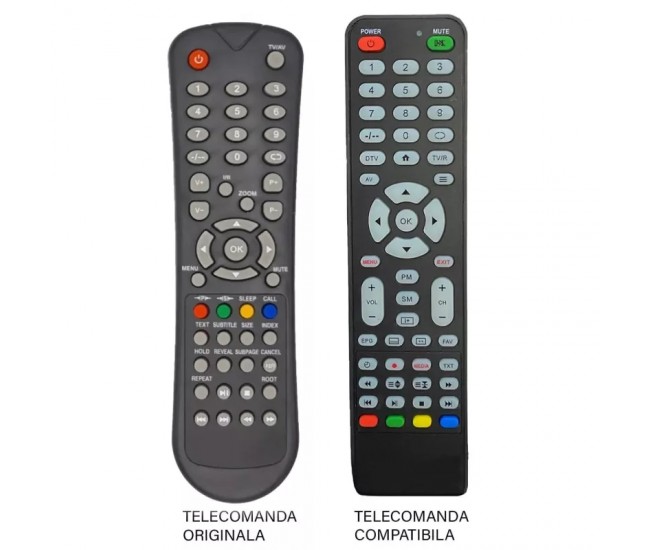 Telecomanda TV Edelstein Hyundai Horizon 32EA400 compatibila Cod ER 1124 MFY 1114 (466)