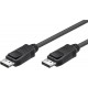 Cablu DisplayPort DP tata la DP tata 1m Goobay