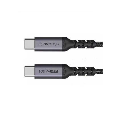 Cablu USB-C tata la USB-C tata 1m 100W 3.1 20V 5A 10Gbps