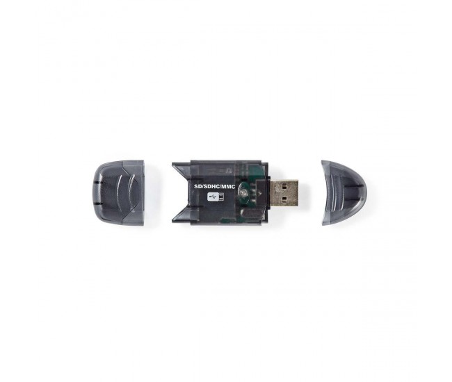 Cititor de carduri Nedis USB 2.0 - SD SDHC MMC