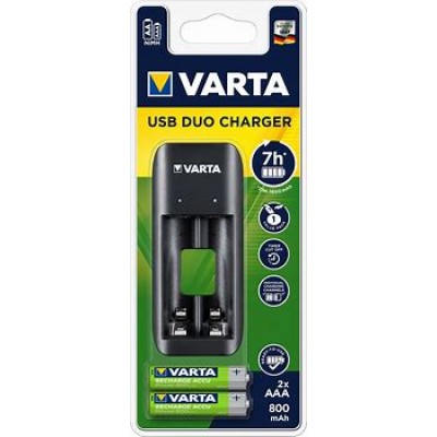 Incarcator Varta 57651 AA/AAA NiMH + 2 acumulatori AAA 800mAh USB