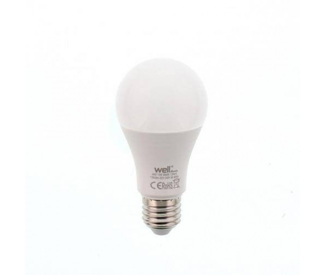 Bec cu led A60 E27 15W 230V lumina calda Basic Well