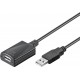 Cablu prelungitor USB activ 5m USB 2.0 Goobay