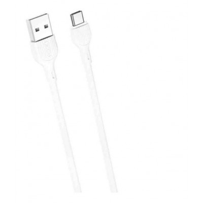 Cablu USB TYPE C - USB 2m 2A alb XO-NB200c-WH