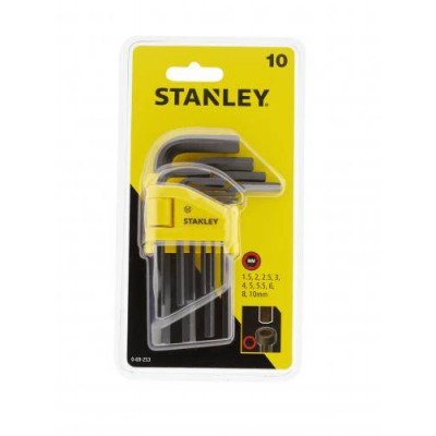 Set de 10 chei imbus L metric 1.5-10mm 0-69-253 Stanley