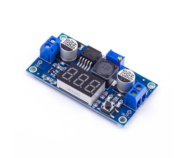 Modul DC-DC step down LM2596DISPLAY PT V