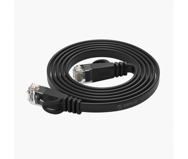 Cablu de retea Cat6 3m negru Orico PUG-C6B