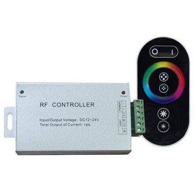 Controller Banda LED RGB cu TOUCH 12V/24V 12V/216W 24V/432W V-TAC