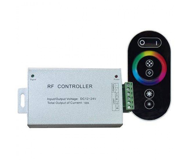 Controller Banda LED RGB cu TOUCH 12V/24V 12V/216W 24V/432W V-TAC