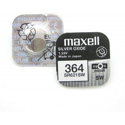 Baterie ceas AG1 Maxell SR621SW V364 1.55V oxid de argint