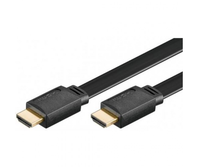 Cablu Hdmi plat 2m 1.4v Ethernet 3D Goobay