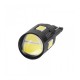 Bec LED auto CANBUS T10 5730 12V 1.35W 70lm 6500K REBEL