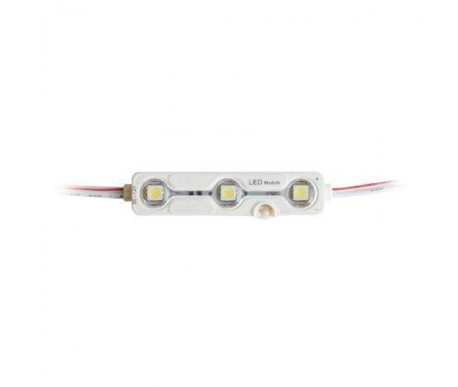 Modul 3 LED-uri SMD5050 6000K alb rece IP67 V-TAC