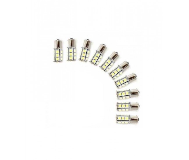 LED de frana STOP+FRANA BA15D 12V 5W 290lm 18LED Carguard