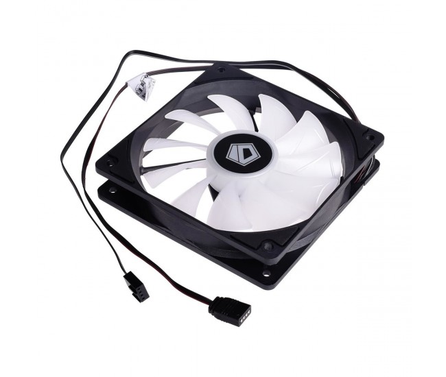 Ventilator ID-Cooling 120x120x25mm iluminare RGB 700-1800RPM 4pini XF-12025-RGB