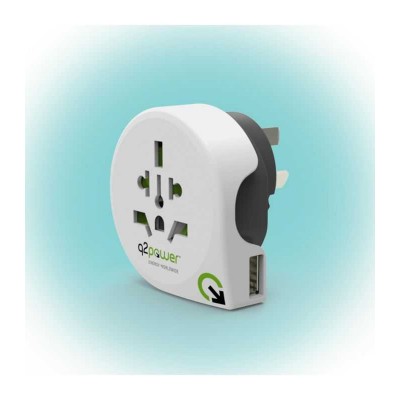 Adaptor calatorii World to Australia USB Q2 AUSTRALIA CHINA IT UK CH BRAZIL USA EURO 1.100170