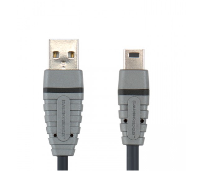 Cablu USB 2.0 USB A tata - USB Mini 5-pini tata 2metri Bandridge