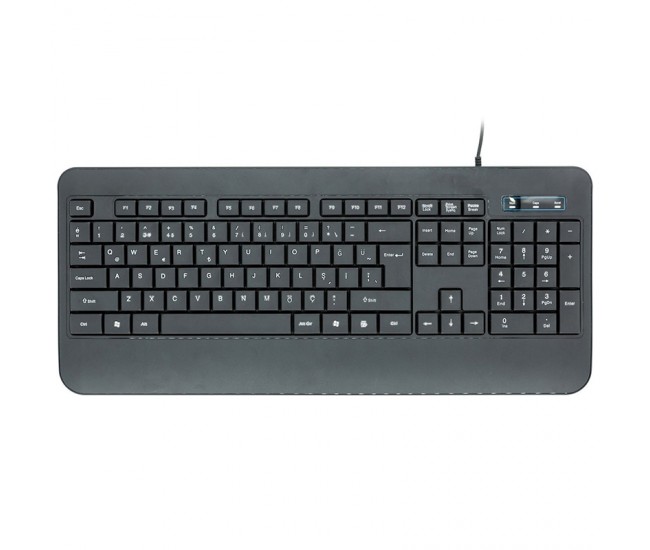 Tastatura silentioasa cu fir USB K110 PLATINET PMK110B