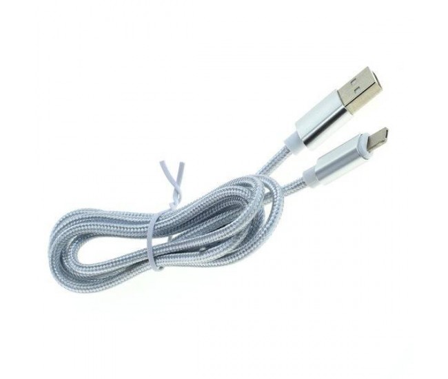 Cablu 1m USB2.0 2in1 - micro USB +Lightning iPhone 2.1A OTB